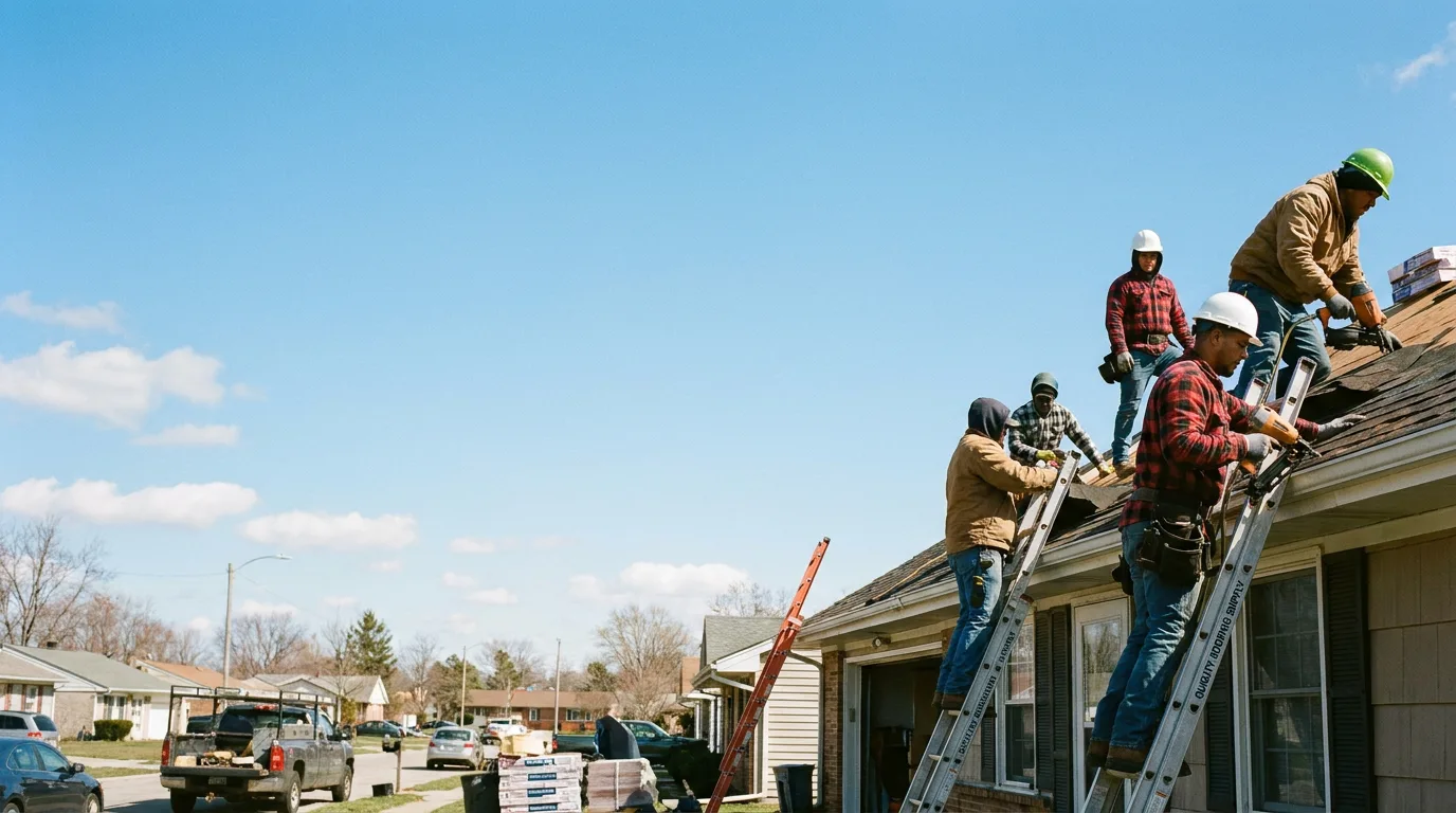 Roofing in Maryland Line, MD near me